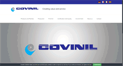 Desktop Screenshot of covinil.com